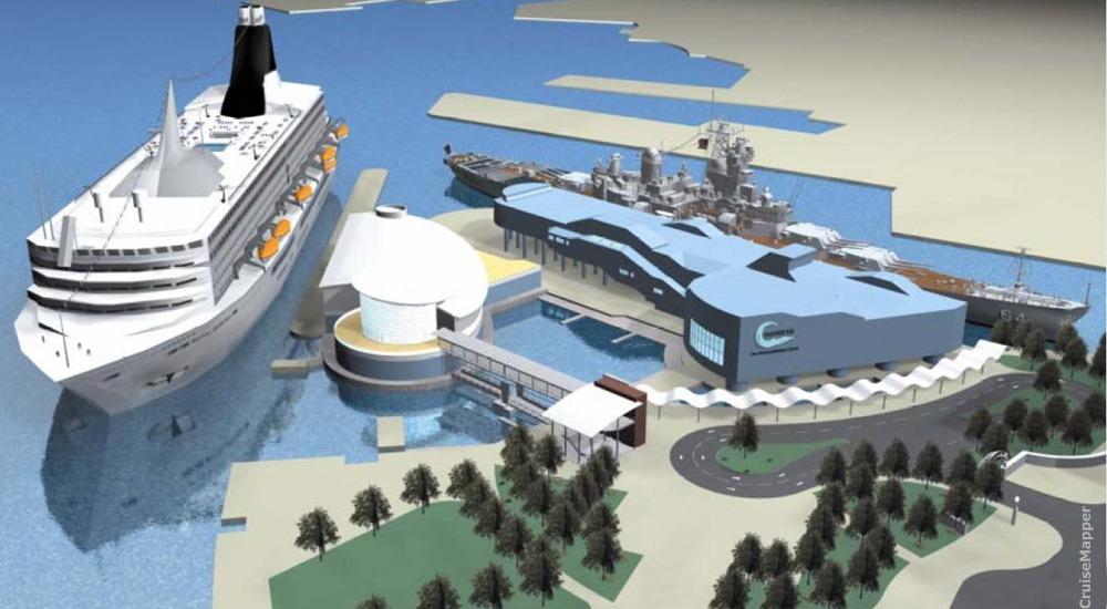 Port Palermo new cruise ship terminal