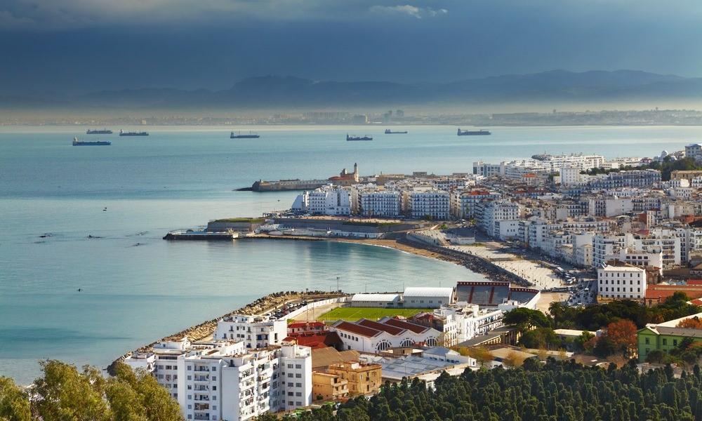 Algiers port photo