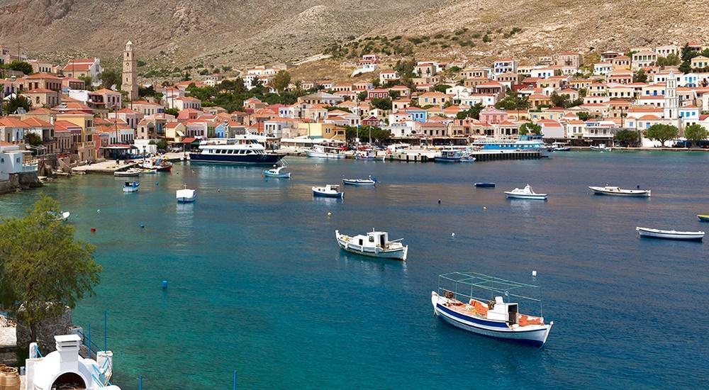 Halki Island port photo
