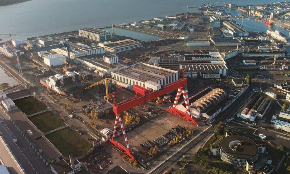 Chantiers de l'Atlantique shipyard St Nazaire (STX France)