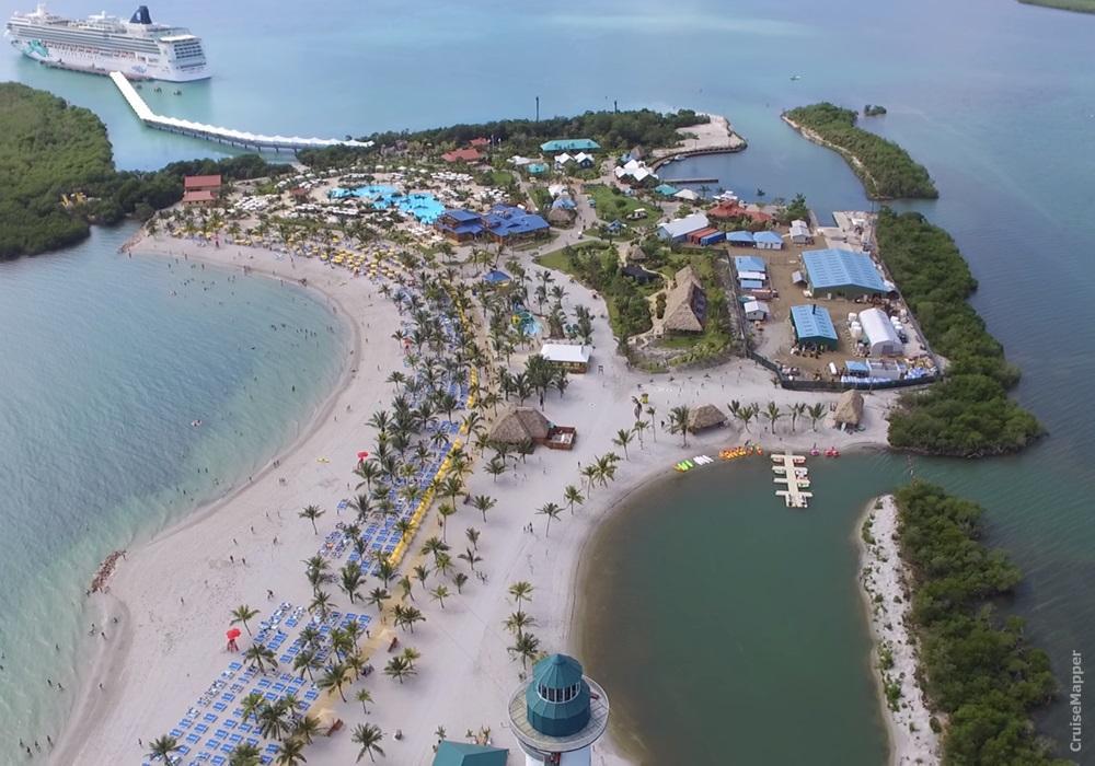 Port of Harvest Caye (Belize NCL private island)