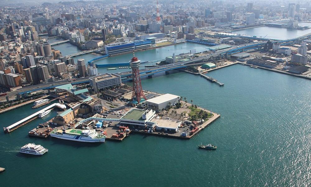 Port of Hakata-Fukuoka City (Japan Fukuoka)