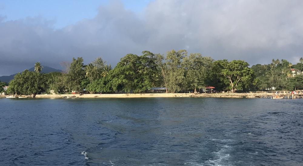 Samarai Island PNG port photo Samarai Island PNG port photo