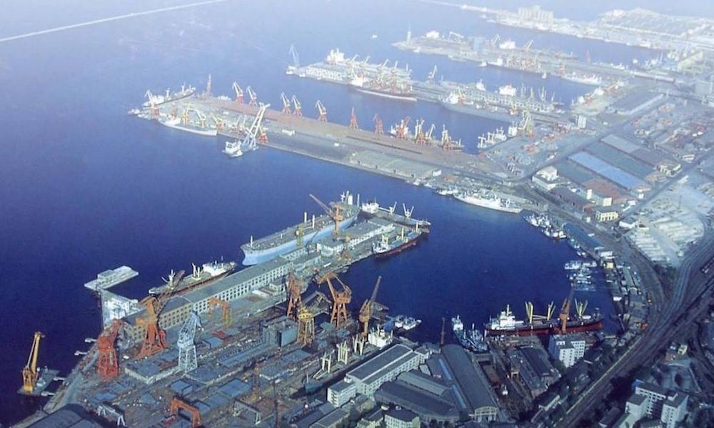 Dalian port