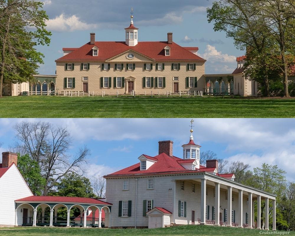 Mount Vernon VA (Virginia, Washington's Plantation) cruise port
