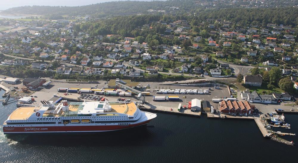Langesund port photo
