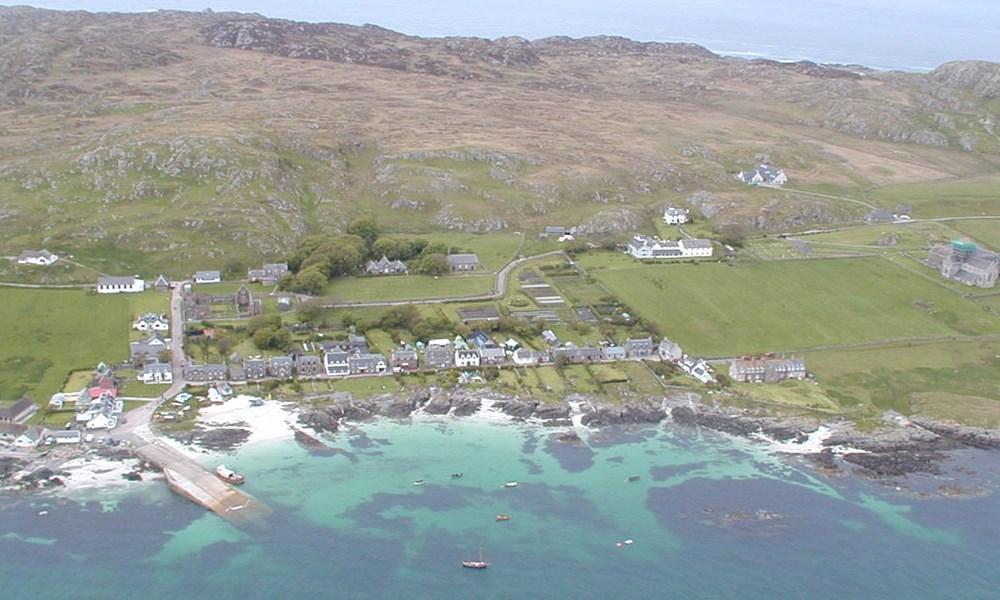 Isle of Iona (Scotland) cruise port Baile Mor