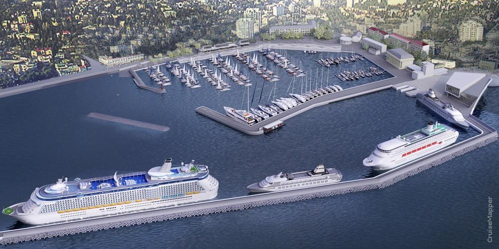 Port Yalta cruise terminal
