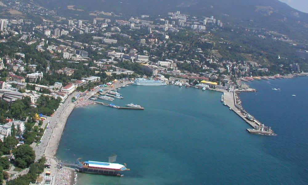 Port Yalta (Crimea, Russia) cruise port