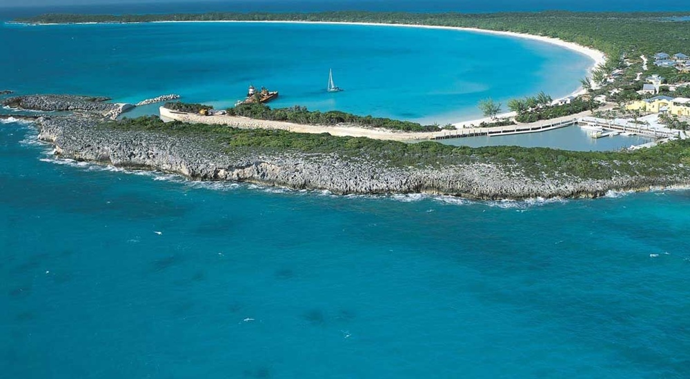 San Salvador Island (Bahamas) cruise port Cockburn Town