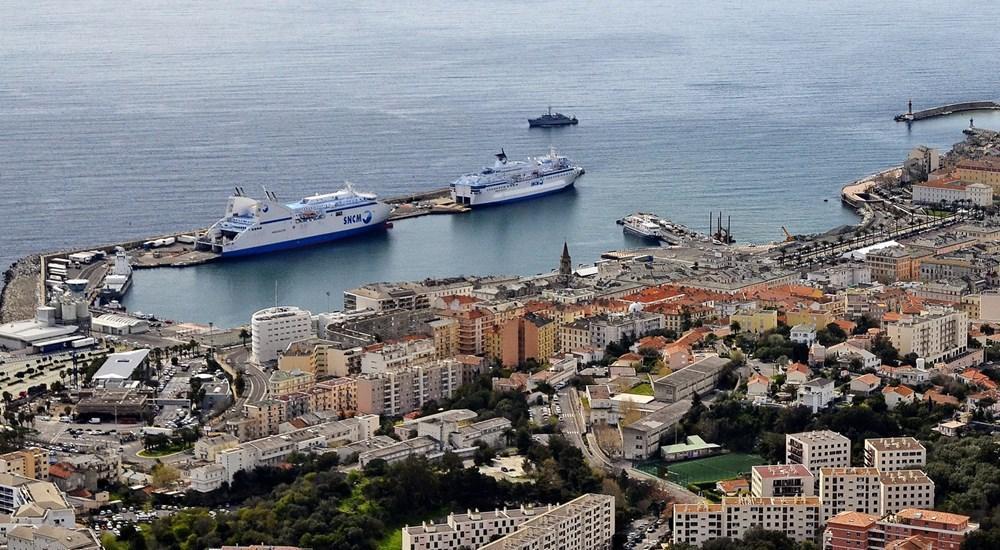 Port of Bastia (Corsica France)