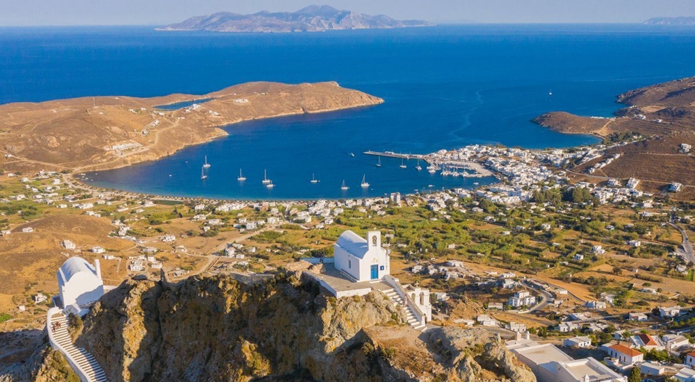 Serifos Island port photo