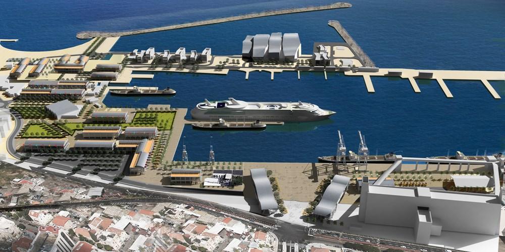 Port Haifa cruise ship terminal (new)