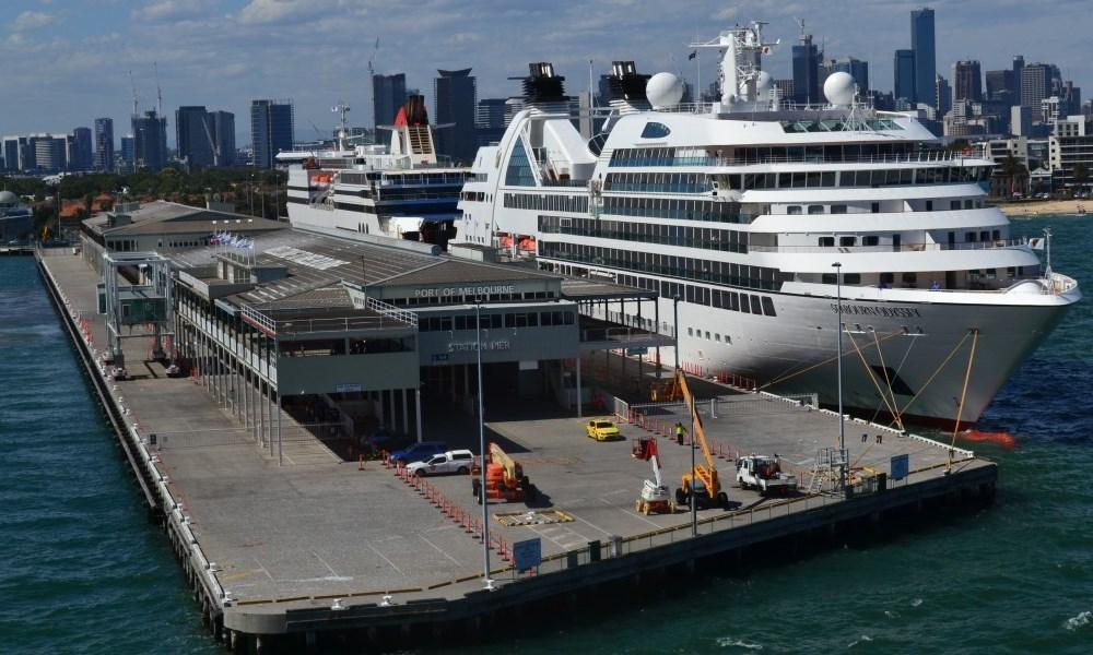 where do cruise ships berth in melbourne