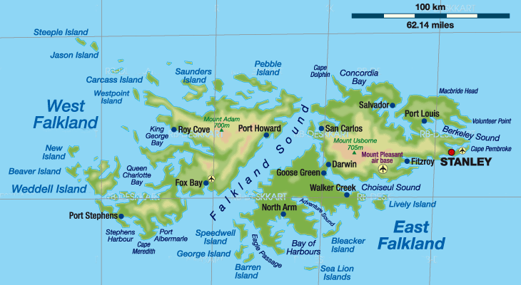 Falkland Islands cruise port