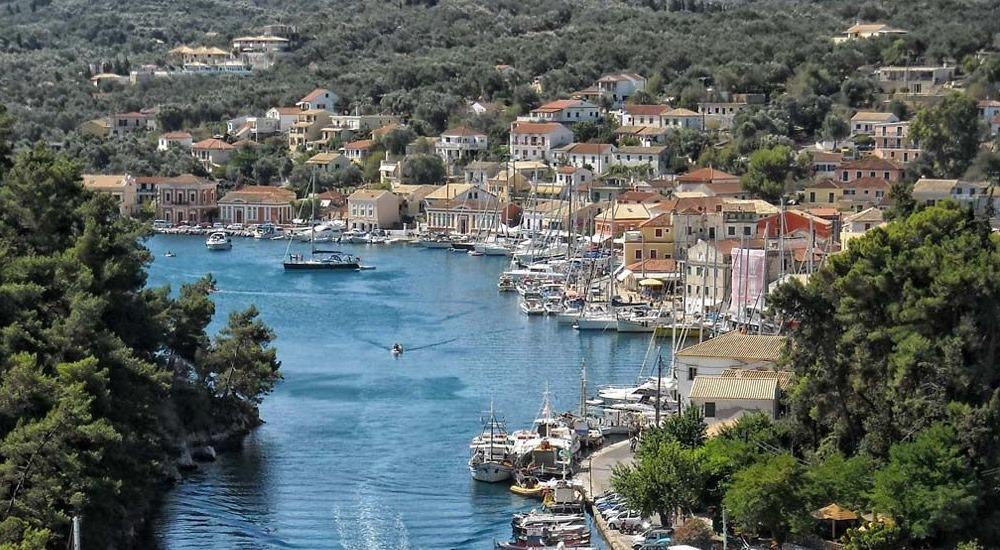 Paxos Island port photo Paxos Island port photo