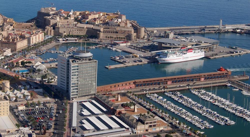 Port Melilla (Morocco) cruise ferry port