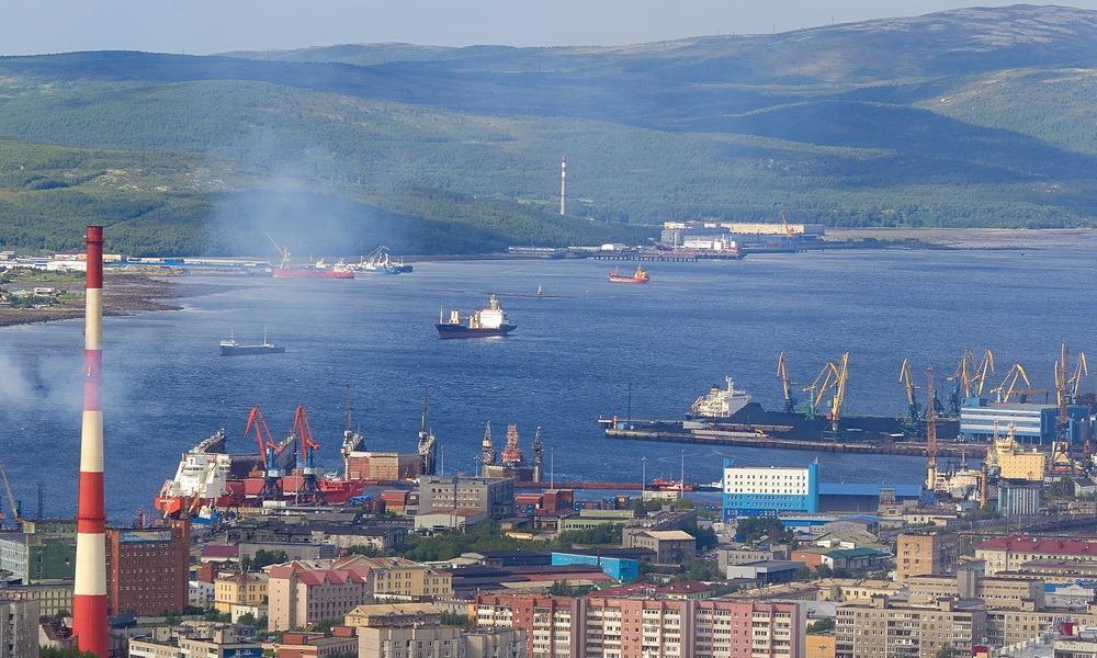 Port of Murmansk (Arctic Russia)