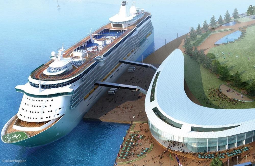 where do princess cruises dock in brisbane Brisbane Gold Coast Cruise Terminal