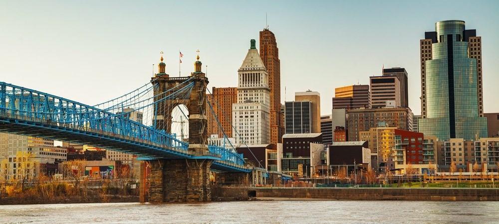 Cincinnati (Ohio) river cruise port