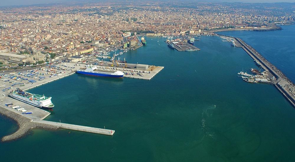Catania port photo Catania port photo