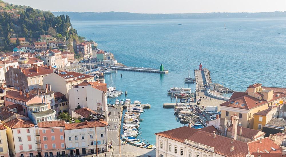 Piran port photo Piran port photo