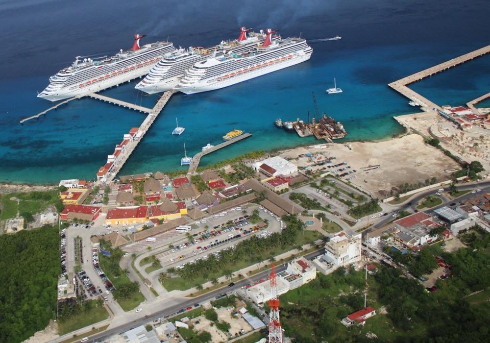 Port of Cozumel (Quintana Roo Mexico, Riviera Maya)