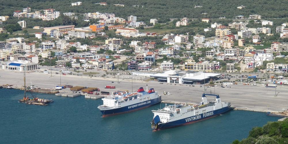Igoumenitsa (Greece) ferry terminal
