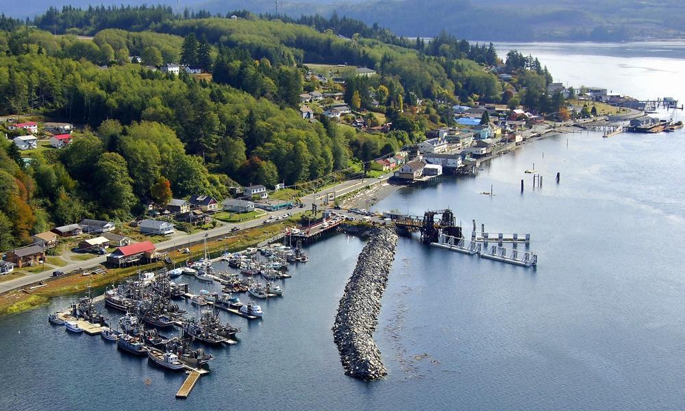 Port of Alert Bay (Cormorant Island, BC Canada)