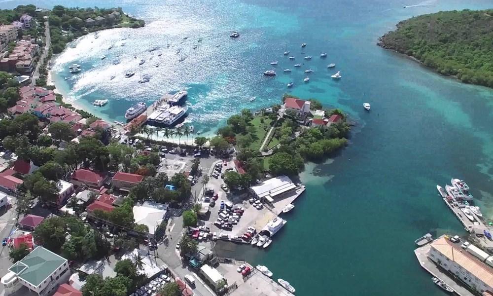 St John Island (USVI) Cruz Bay cruise port