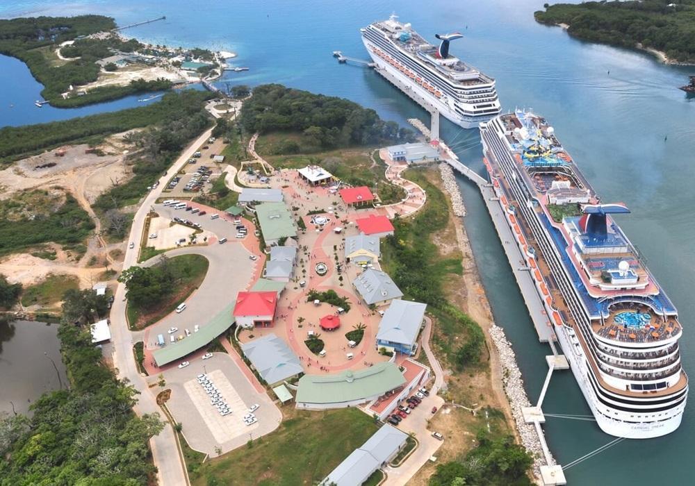 cruise ship dock roatan