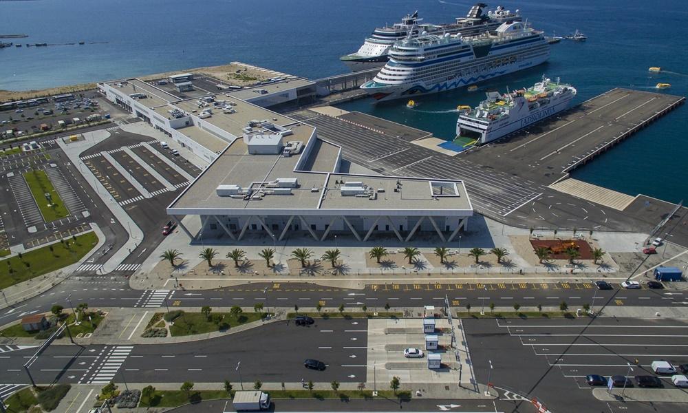Port Zadar (Croatia) cruise terminal Gazenica