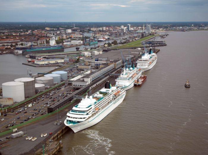 Bremerhaven port terminal "Columbus Cruise Center"