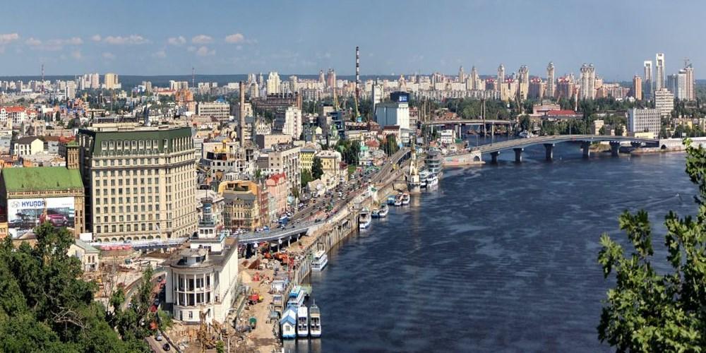 Kiev (Ukraine) river cruise port