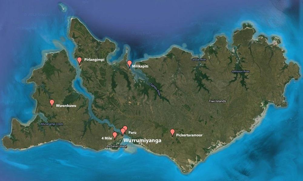 Tiwi Islands (Melville-Bathurst, NT Australia)