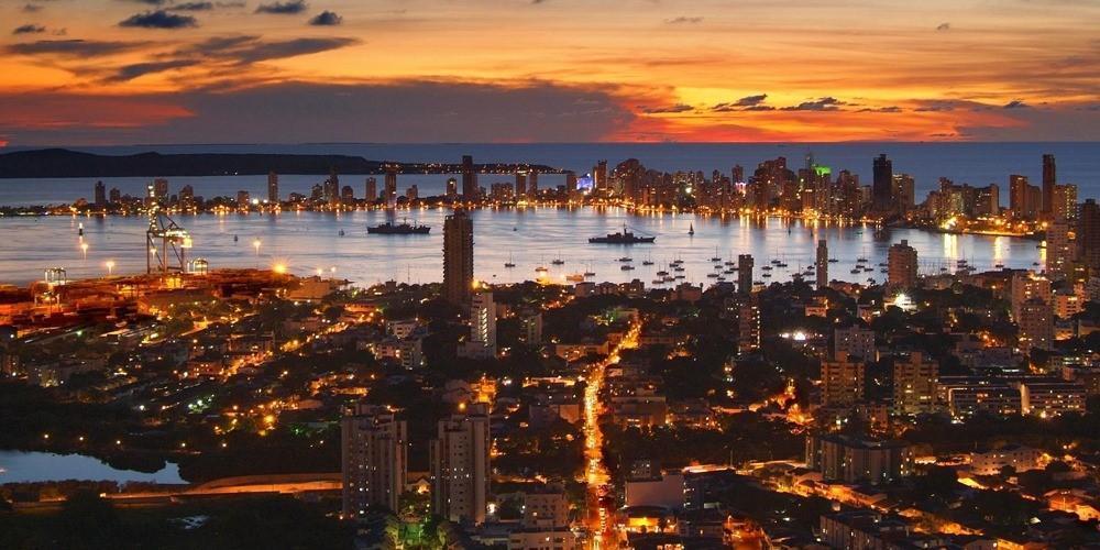 Cartagena Colombia port photo