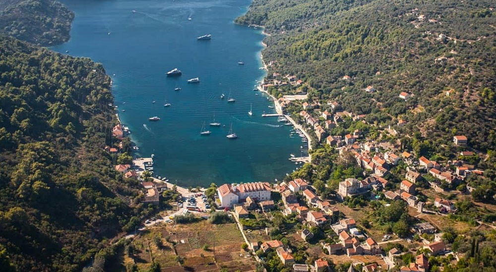 Sipan Island (Croatia) cruise port Sudurad