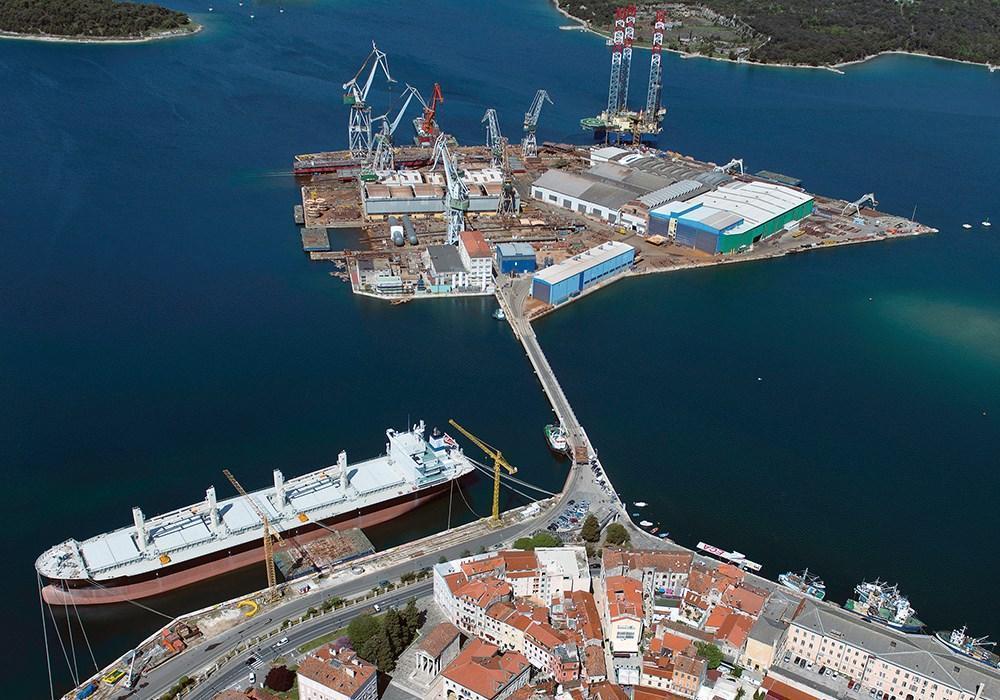 Port Pula (Croatia) Uljanik Shipyard