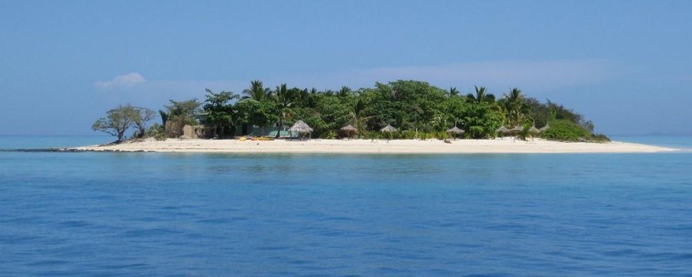Tivua island (Captain Cook Cruises, Fiji) private island