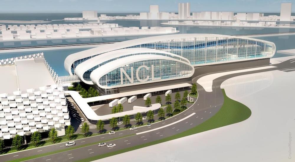 new Miami NCL Norwegian cruise terminal B