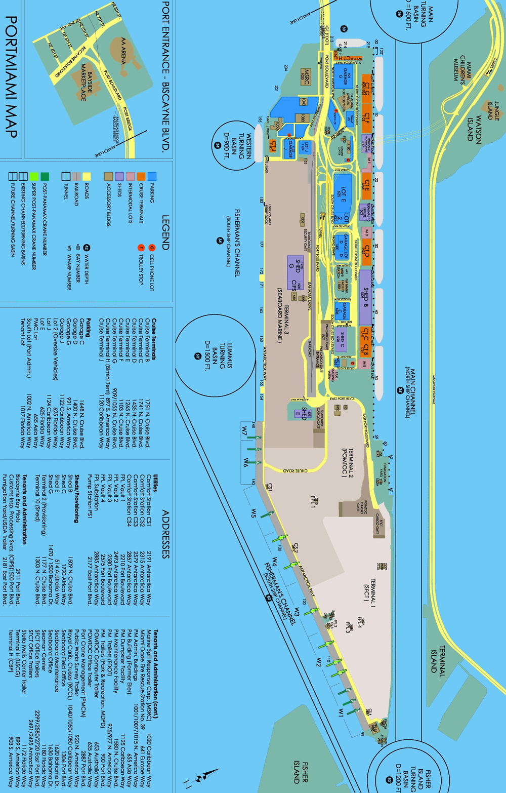 miami cruise port schedule june 2023