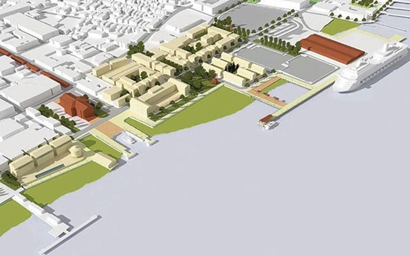 Charleston SC new cruise ship terminal project