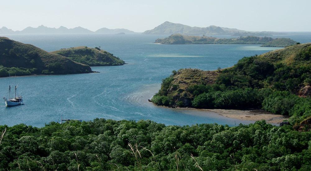 Pulau Rinca Island Indonesia cruise port