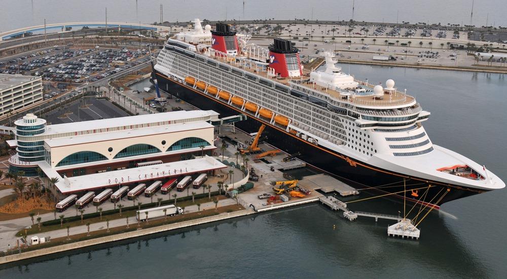 Port Canaveral Disney cruise terminal 8