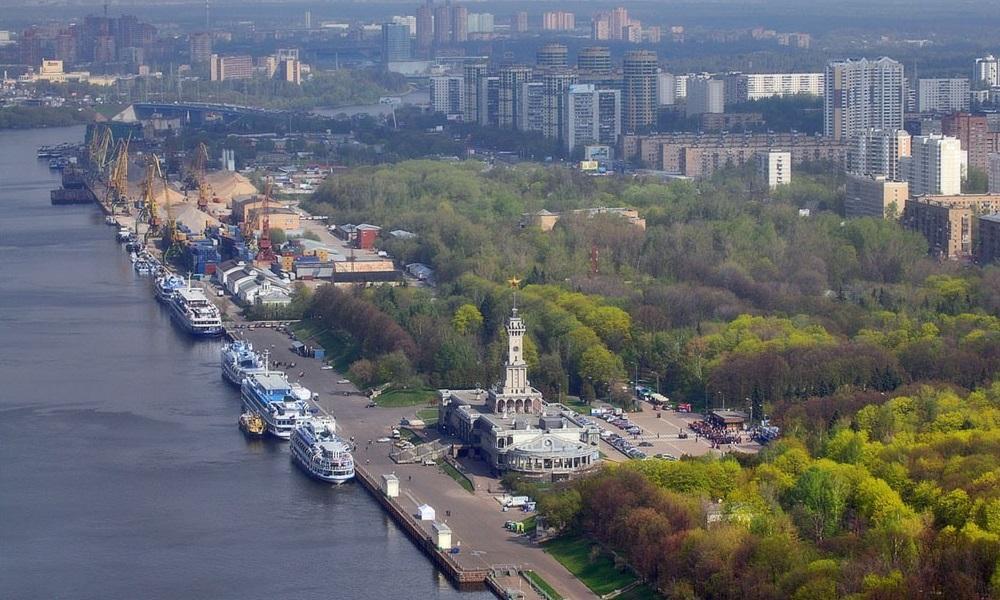 Moscow (Russia) river cruise port