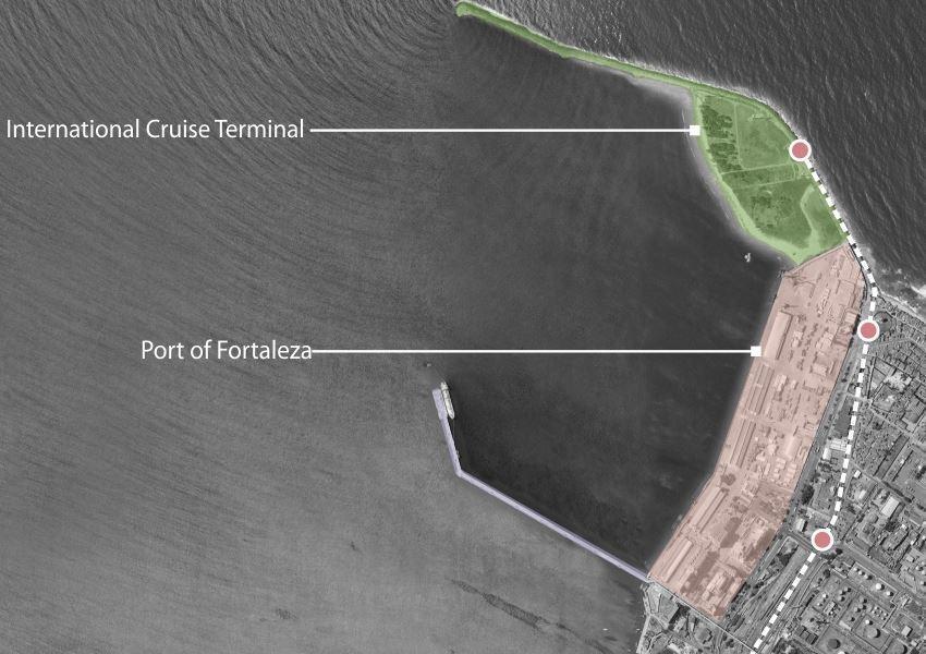 Fortaleza port map