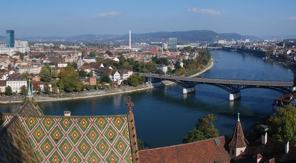 basel river cruise port to basel airport