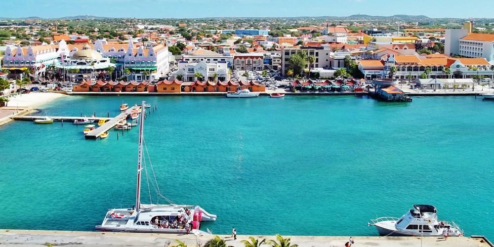 Oranjestad Aruba port photo