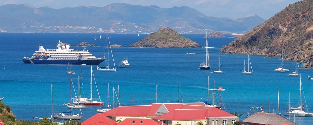 Gustavia cruise port (St Barts Island)