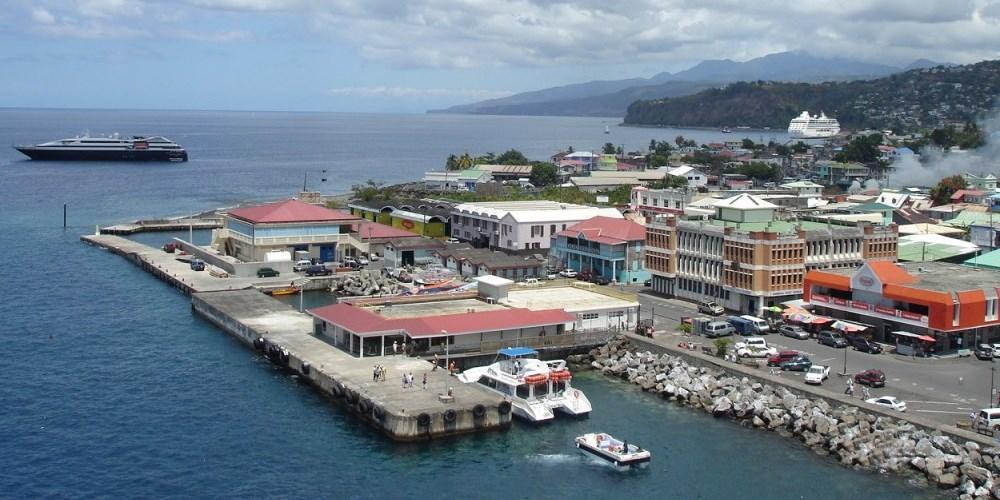 roseau cruise ship berth